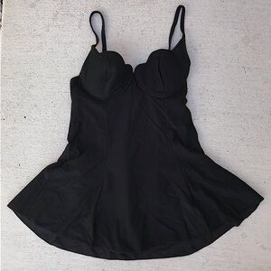 Swim Fx retro vintage 50s bathing suit swim dress women size 10